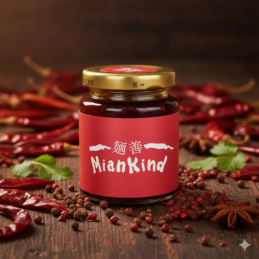 Red hot numbing chilli sauce